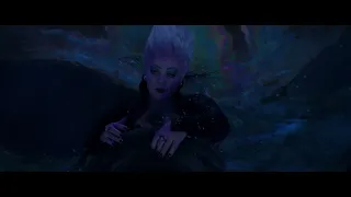 ariel goes to ursula cave first meet at lair | little mermaid 2023 hd