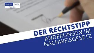 Änderungen im Nachweisgesetz | Rechtstipp