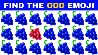 13| FIND THE ODD ONE OUT / Emoji Quiz / 2024