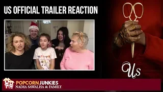 Us (Official Trailer) - The POPCORN JUNKIES Reaction