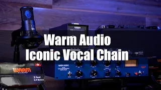 In the Studio with the Warm Audio Iconic Vocal Chain!