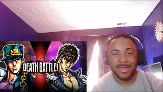 Death Battle's Jotaro Kujo vs Kenshiro ( REACTION )