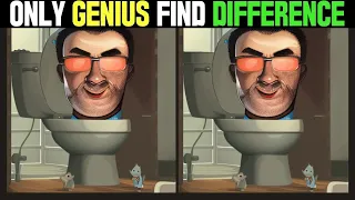 Spot The Difference : Only Genius Find Differences  [ Find The Difference #24]