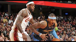 LeBron James vs Carmelo Anthony UNREAL Duel 2010.02.18 - Bron With 43/13/15. CLUTCH Melo With 40!