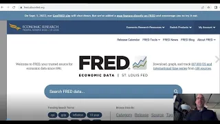 Graphing Macroeconomic Data Using FRED