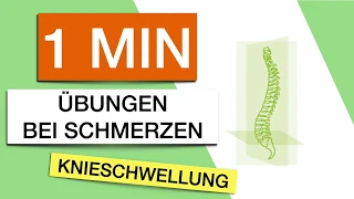 Knieschwellung - Übungen für Zuhause