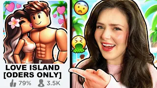I Joined a LOVE ISLAND Server in Roblox BERRY AVENUE!