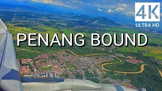 Singapore Flight to Penang with Ambient Healing Music