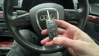 How to re-sync your Audi key fob with your car (A4 Avant B7)