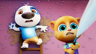 Talking Tom 😼 ホームリペアの失敗 Home Repair Fails 🏡 NEW 🏡 Cartoon For Kids | Super Toons TV アニメ