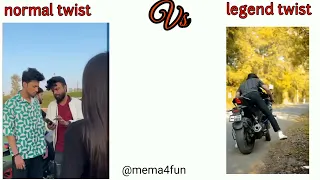 Normal vs Legend twist || meme || wait for ultra twist|| meme