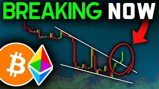 CRYPTO BREAKOUT NOW (Price Target)!! Bitcoin News Today & Ethereum Price Prediction (BTC & ETH)