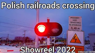 Railroads crossings showreel 2022 #special #przejazdkolejowy #railroadcrossing