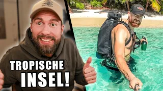 Fritz, du bist wahnsinnig! - 24 Stunden ALLEIN auf tropischer Insel! | Robert Marc Lehmann