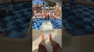 Big Splash Water Slide at Crystal Admiral Resort 🇹🇷 #shorts