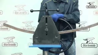 Трубогиб ручной MTB31-40, профилегиб Blacksmith