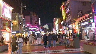 Hongdae | Friday Evening, Walk in Seoul, Korea