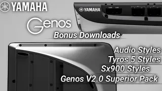 Enhance Your Music with Yamaha Genos Bonus Content | Yamaha Genos Bonus Downloads.