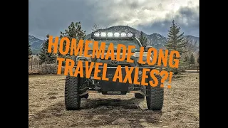 Homemade 4Runner Long Travel Axle Shafts - Part 1