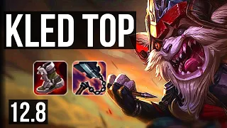 KLED vs URGOT (TOP) | 3.0M mastery, 1000+ games, 5/1/4 | NA Master | 12.8