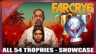 Far Cry 6 - All 54 Trophies - Showcase 🏆