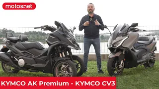 💎 Kymco estrena segmento Premium / Kymco AK 550 Premium y CV3  / Presentación /  Test / Review 4K /