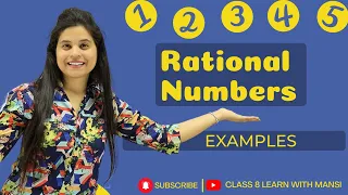 Examples New Book Class 8 Maths | Chapter 1 | Rational Numbers | NCERT