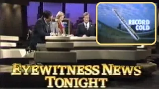 WLS Channel 7 - Eyewitness News Tonight - "Record Cold" (Complete Broadcast, 1/11/1982) 📺