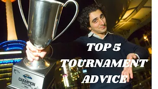 My Top 5 Magic: The Gathering Tournament Tips