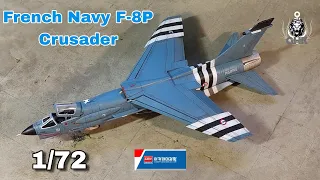 [Full Build] French Navy F-8P Crusader - 1/72 Academy