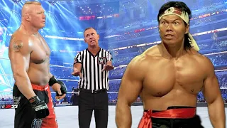 FULL SEGMENT - Brock Lesnar vs Bolo Yeung | Iron Man Match 2023 | WWE Feb 14, 2024. WWE 2K22