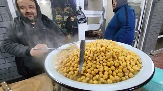 Узбекская кухня. Келе - туяк. Бас - сирақ. Урам. Маргилан. уличная еда, Узбекистан