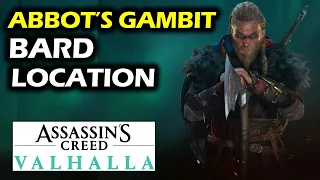 The Abbot's Gambit: Bard's Location | Find and speak to the Bard | Assassin's Creed Valhalla