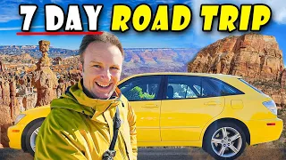 USA ROAD TRIP: Grand Canyon, Bryce & Zion National Parks