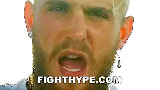 ANGRY JAKE PAUL SENDS TOMMY FURY DISTURBING "DECAPITATE" KNOCKOUT WARNING: "F*CK YOU UP"