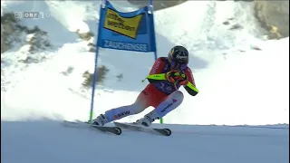 Lara Gut-Behrami Sieg Super-G Zauchensee 2024 (ORF)