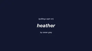 putting a spin on heather - egg