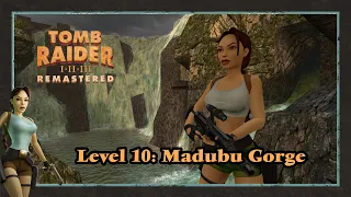 Tomb Raider 3 | Madubu Gorge (Level 10) | All Secrets / Pickups Walkthrough [4K Remastered]