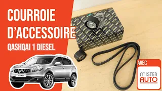 Changer la Courroie d'Accessoire Qashqai 1 2.0 dCi  🚗