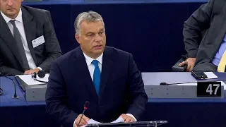 Orbán Viktor: Magyarország nem fog engedni a zsarolásnak - ECHO TV