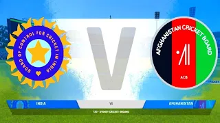 Live: IND Vs AFG World Cup Match, Delhi |Hindi  | India Vs Afghanistan Cricket 22 Gameplay#1484