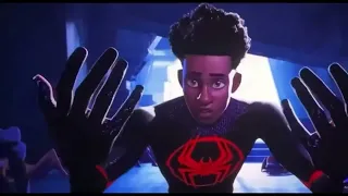 Miles chooses his dad | Spider-man across the spiderverse | Movie clip