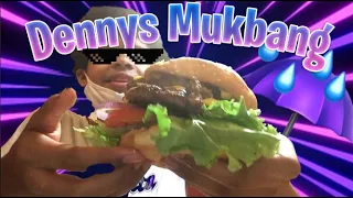 Dennys Double Cheeseburger Challenge(Dennys Mukbang) Funny Ash🍔😂