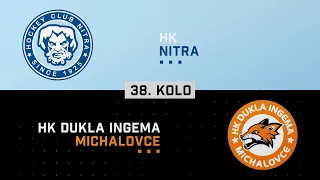 38.kolo HK Nitra - HK Dukla INGEMA Michalovce HIGHLIGHTS