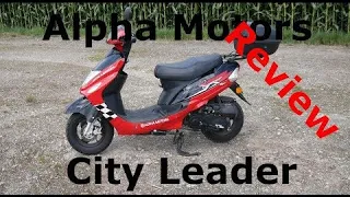 Alpha Motors City Leader   Was taugt der preiswerte Roller  Review nach 1 Jahr