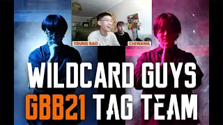 TRUNG BAO + CHIWAWA  react to WILDCARD GUYS (SO-SO & KAJI)|GBB 2021: World League Tag Team Wildcard