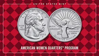 According to The US Mint, The 2022 American Women's Quarter Featuring Maya Angelou Is In Circulation
