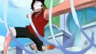 AMV One Piece - Luffy VS Blueno Linkin Park Faint.wmv