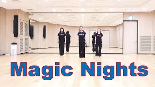 Magic Nights Line Dance (Improver  Polka)