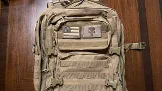 Reebow Gear military tactical backpack Unboxing and First Impressions